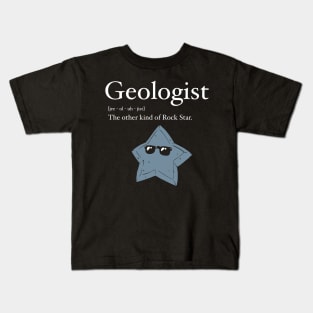 Geology T Shirt I Rock Star stone Kids T-Shirt